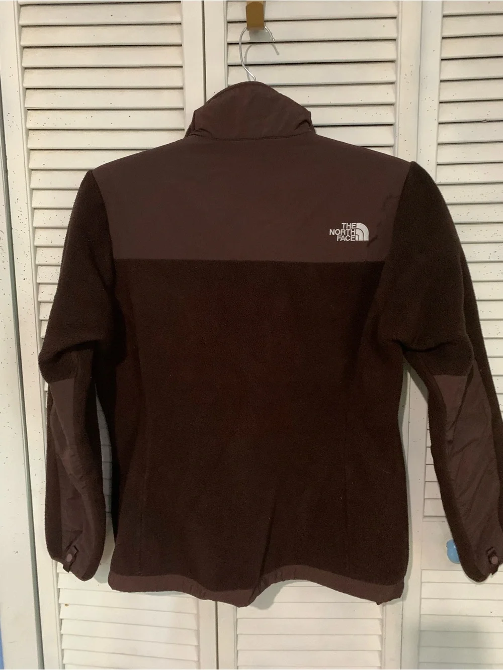 The North Face Men's Chocolate Brown & Black Polartec Fleece Jacket